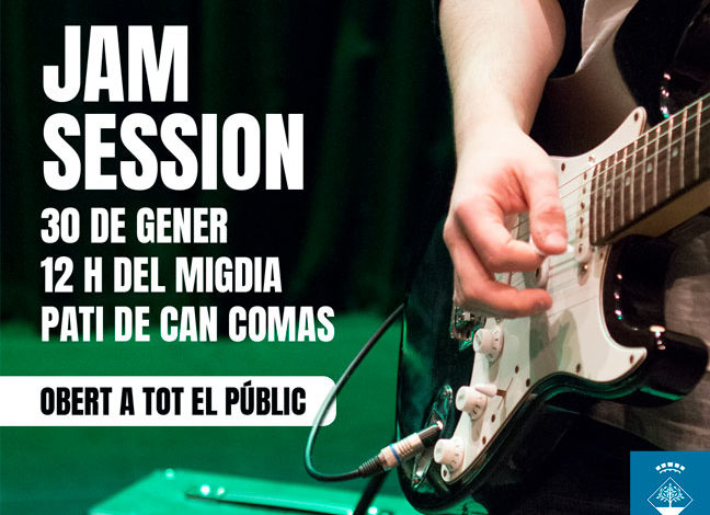 🎸 Jam Session – Aquest diumenge al pati de Can Comas.