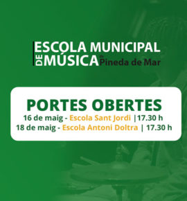 portes-obertes Portes obertes – 16 i 18 de maig