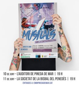 musicals-pineda-4 Musicals amb La ContraOrquestra a Pineda de Mar i La Bisbal del Penedès