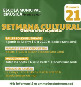 21 SETMANA CULTURAL 2023